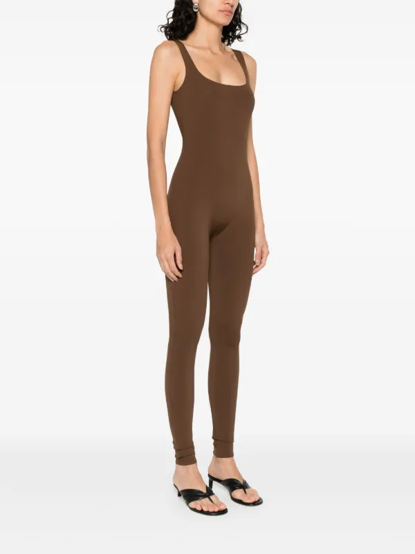 インナー・ルームウェアその他 entire studios SS25 SQUARE NECK BODYSUIT (ES2356SO SO) square neck bodysuit cotton spandex washed black – entire