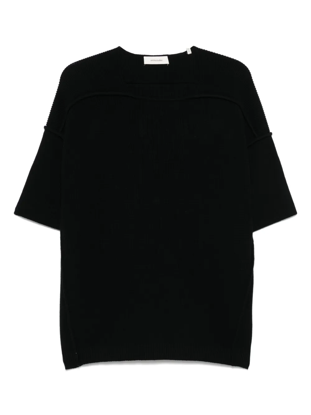 ENTIRE STUDIOS playera Block | negro | Image 1