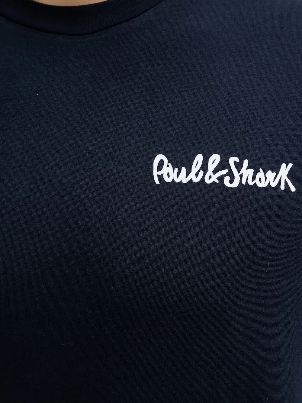 Paul & Shark T-shirt met logoprint Blauw