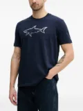 Paul & Shark shark logo T-shirt - Blue