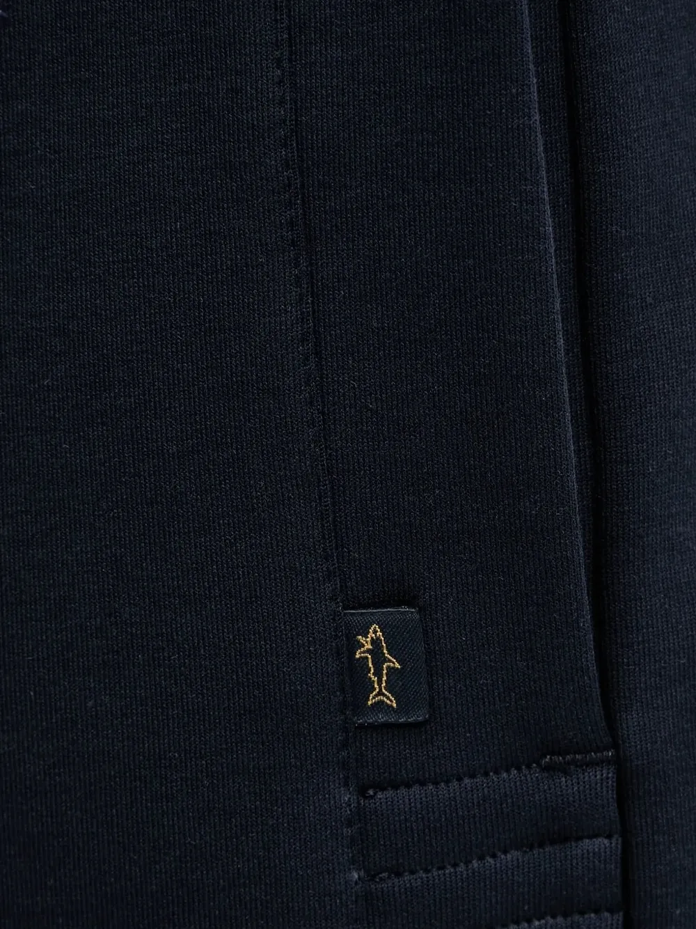 Paul & Shark logo-detail ribbed shorts Blauw