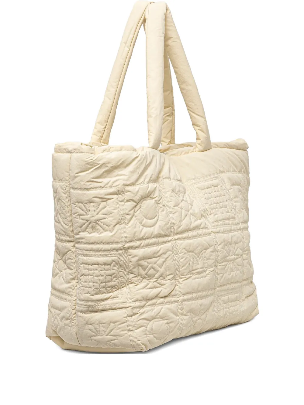 Nanushka padded tote bag - Beige