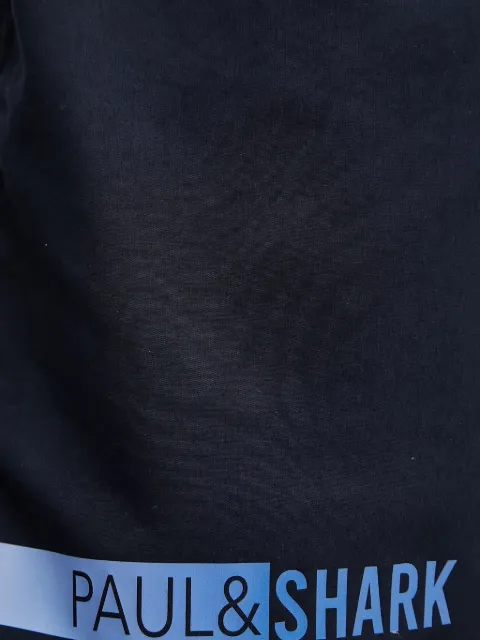 Paul & Shark logo-print swim shorts