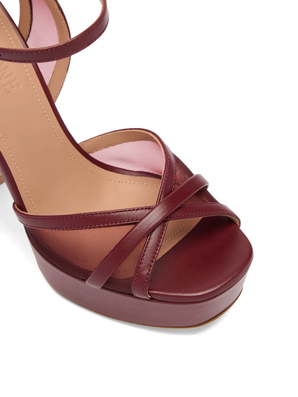 Malone Souliers 125mm Sylvie sandals Red