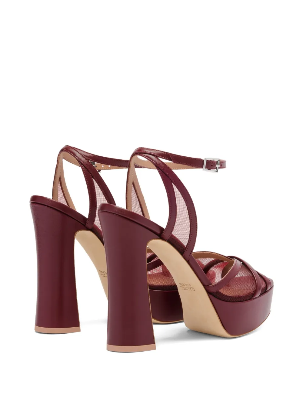 Malone Souliers 125mm Sylvie sandals Red