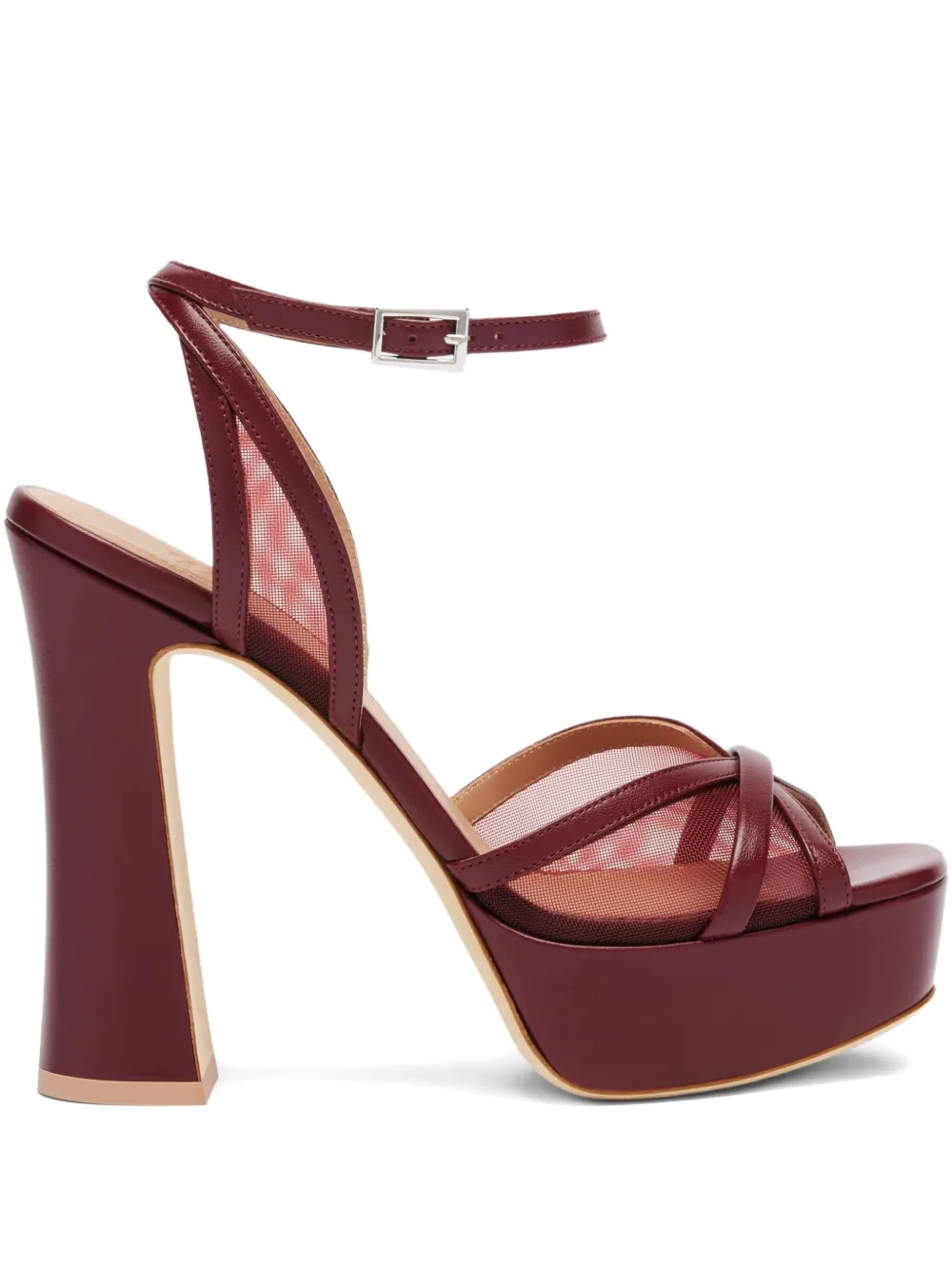 Malone Souliers 125mm Sylvie sandals Red