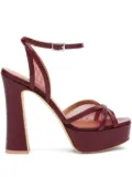 Malone Souliers 125mm Sylvie sandals - Red