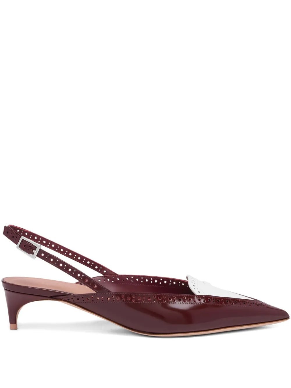 Malone Souliers 40mm Laurie pumps Red