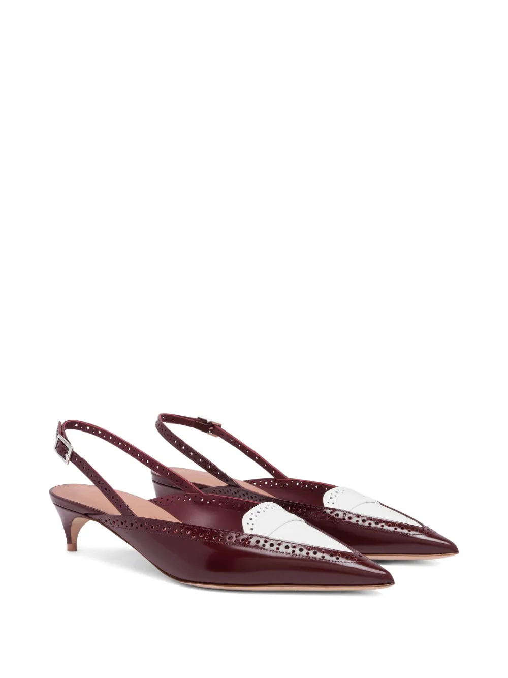 Malone Souliers 40mm Laurie pumps Red