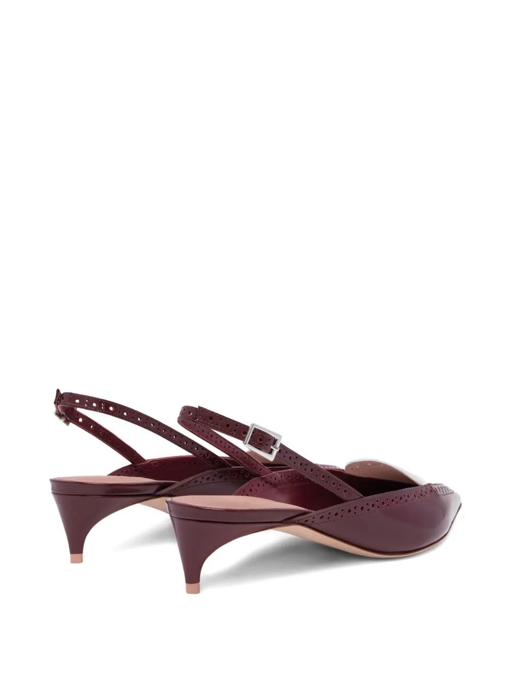 Malone Souliers 40mm Laurie pumps Red