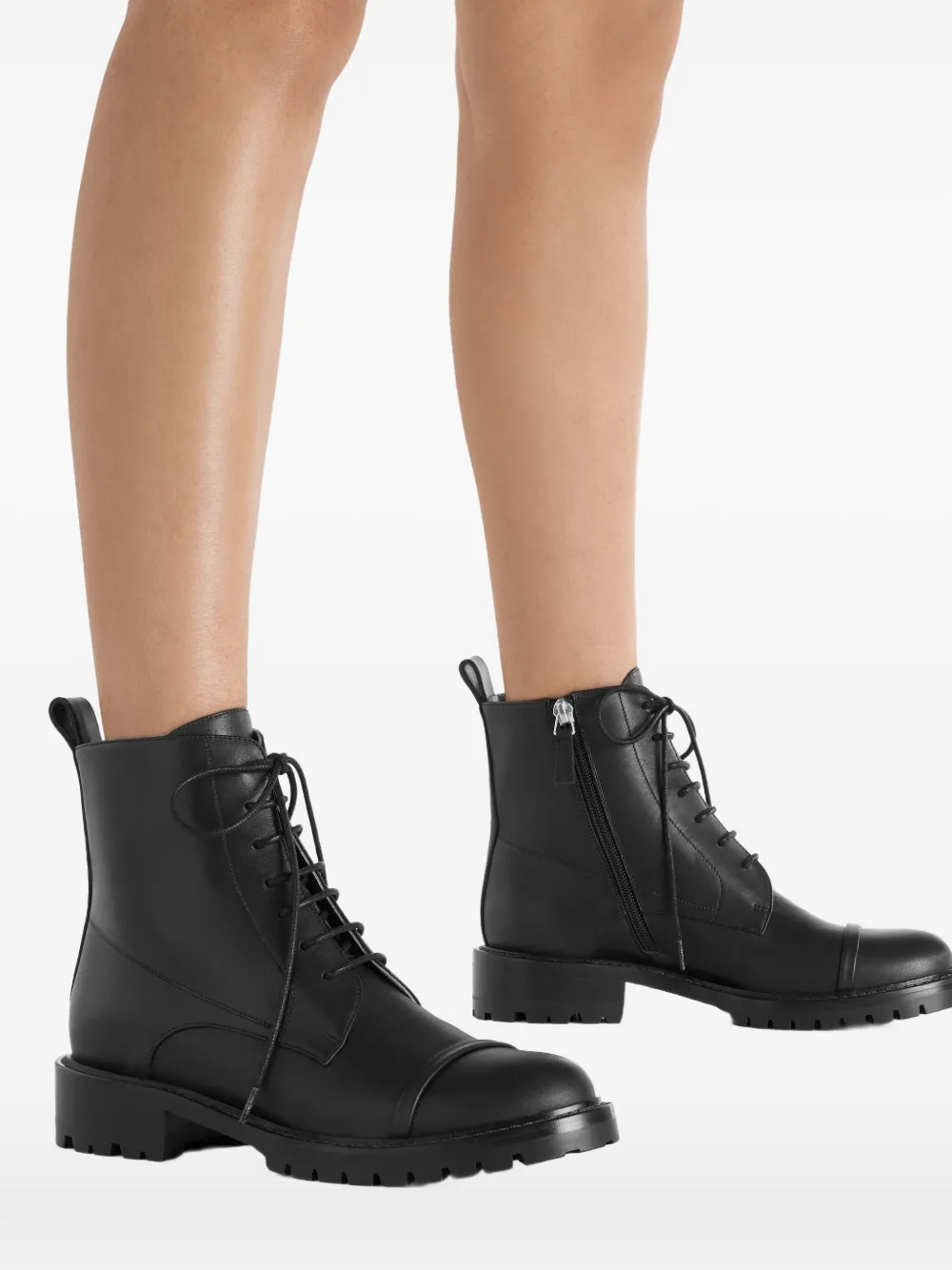 Malone Souliers Miller combat boots Black