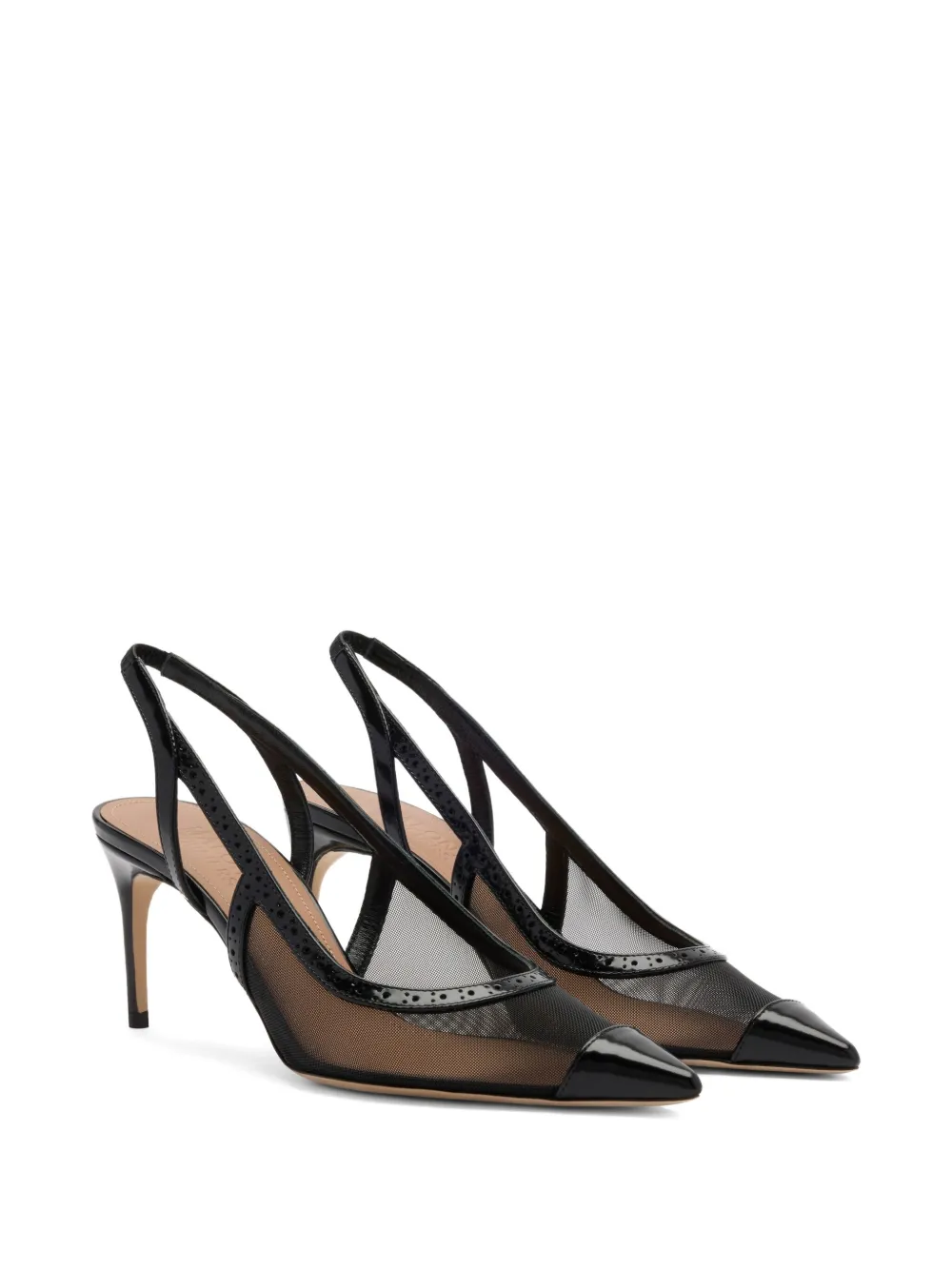 Malone Souliers 70 mm Aubrey pumps - Zwart