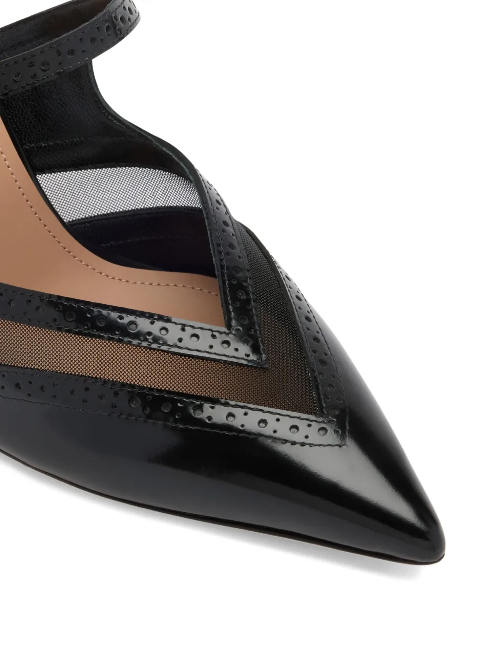 Malone Souliers 70mm Cristi mules Black