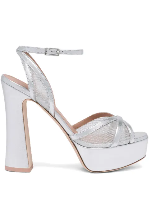 Malone Souliers صندل 'سيلفي' بكعب 125 ملم