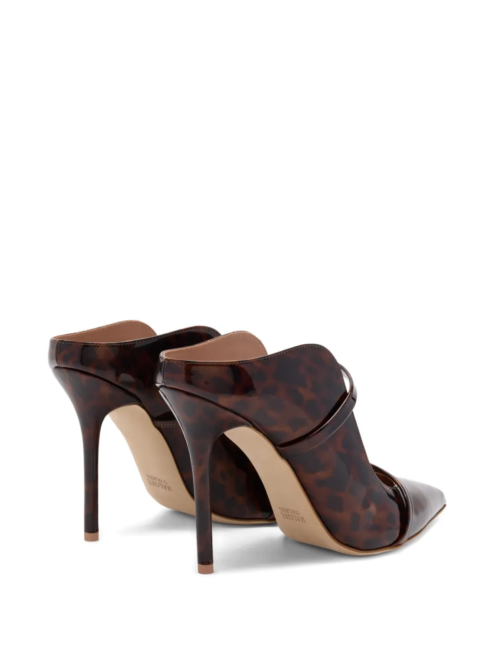 Malone Souliers 100mm Maureen mules Brown
