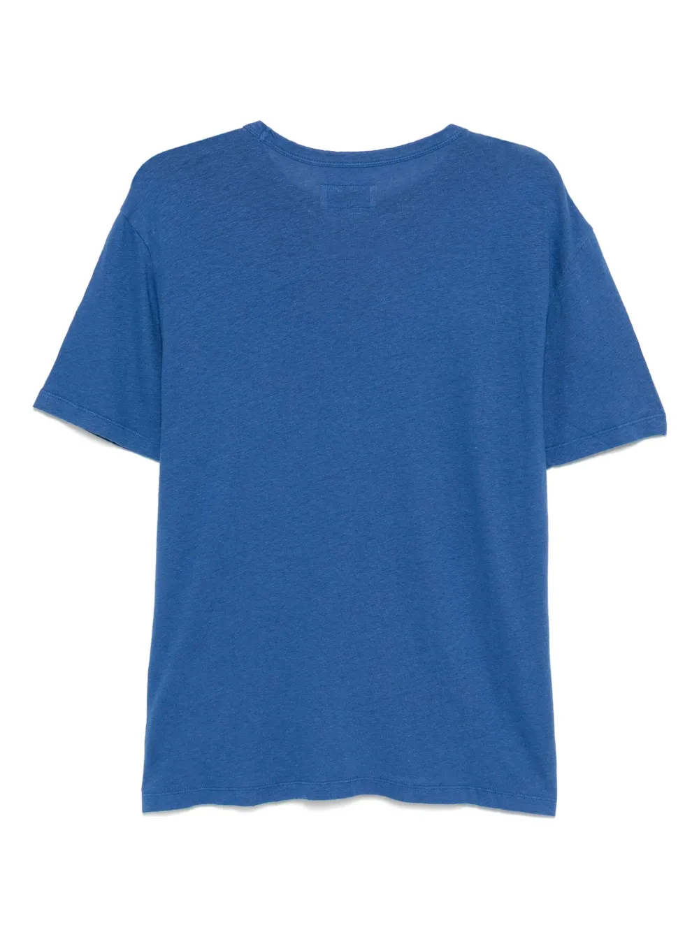 Officine Generale Geverfd T-shirt - Blauw