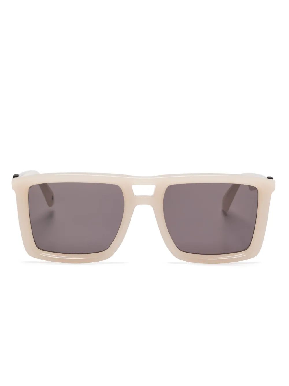 Off-White Eyewear Stratford zonnebril Beige