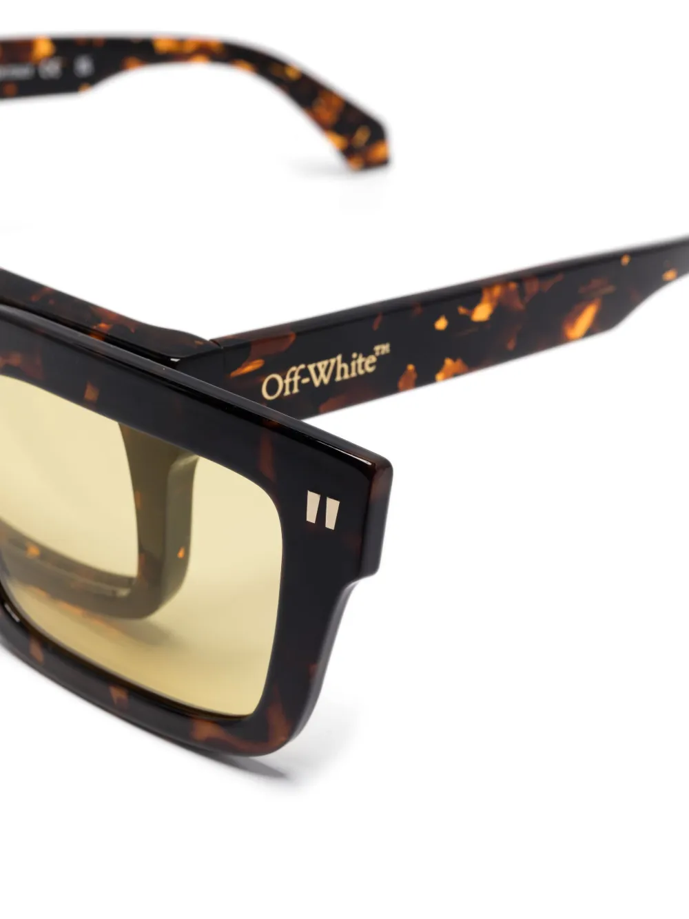 Off-White Eyewear square-frame clip-on sunglasses | Mujer | Image 2