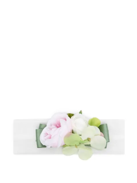 Colorichiari floral-appliqué headband