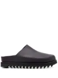 Guidi leather slides - Black