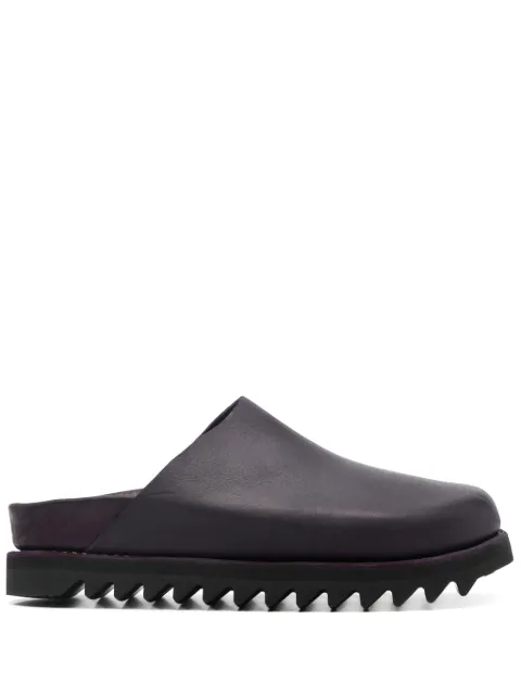 Guidi Sandali slides in pelle