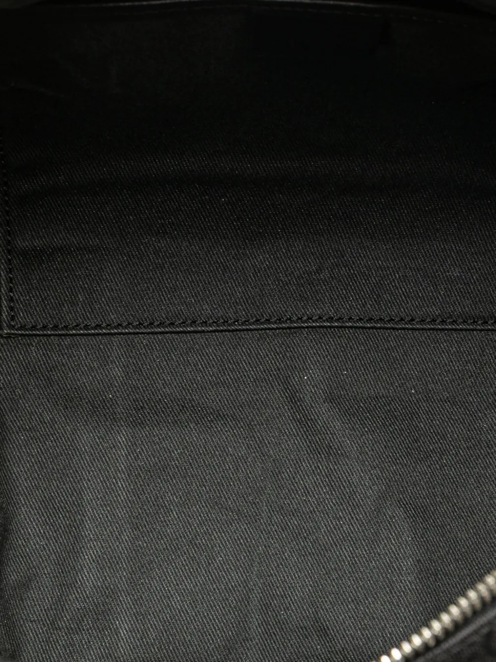 Pre-owned Celine 2000 C Macadam Canvas Handbag In Black