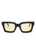 Off-White Eyewear square-frame clip-on glasses - Black