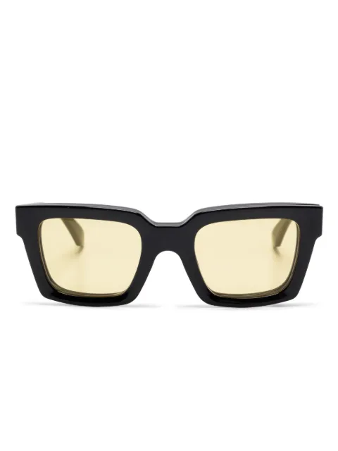Off-White Eyewear square-frame clip-on glasses