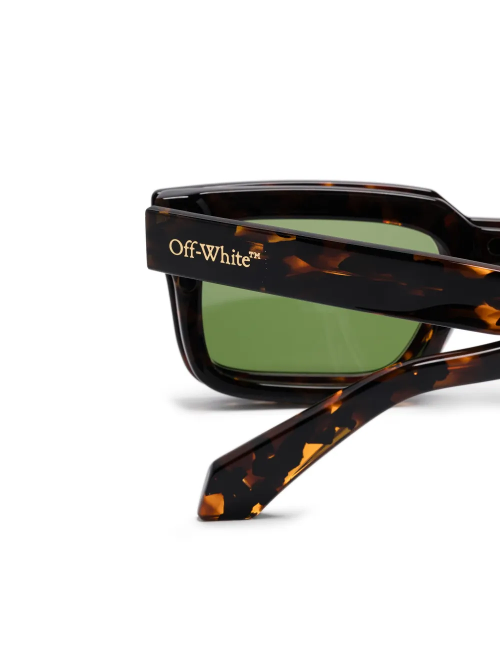 Off-White Eyewear Bril met vierkant montuur Bruin
