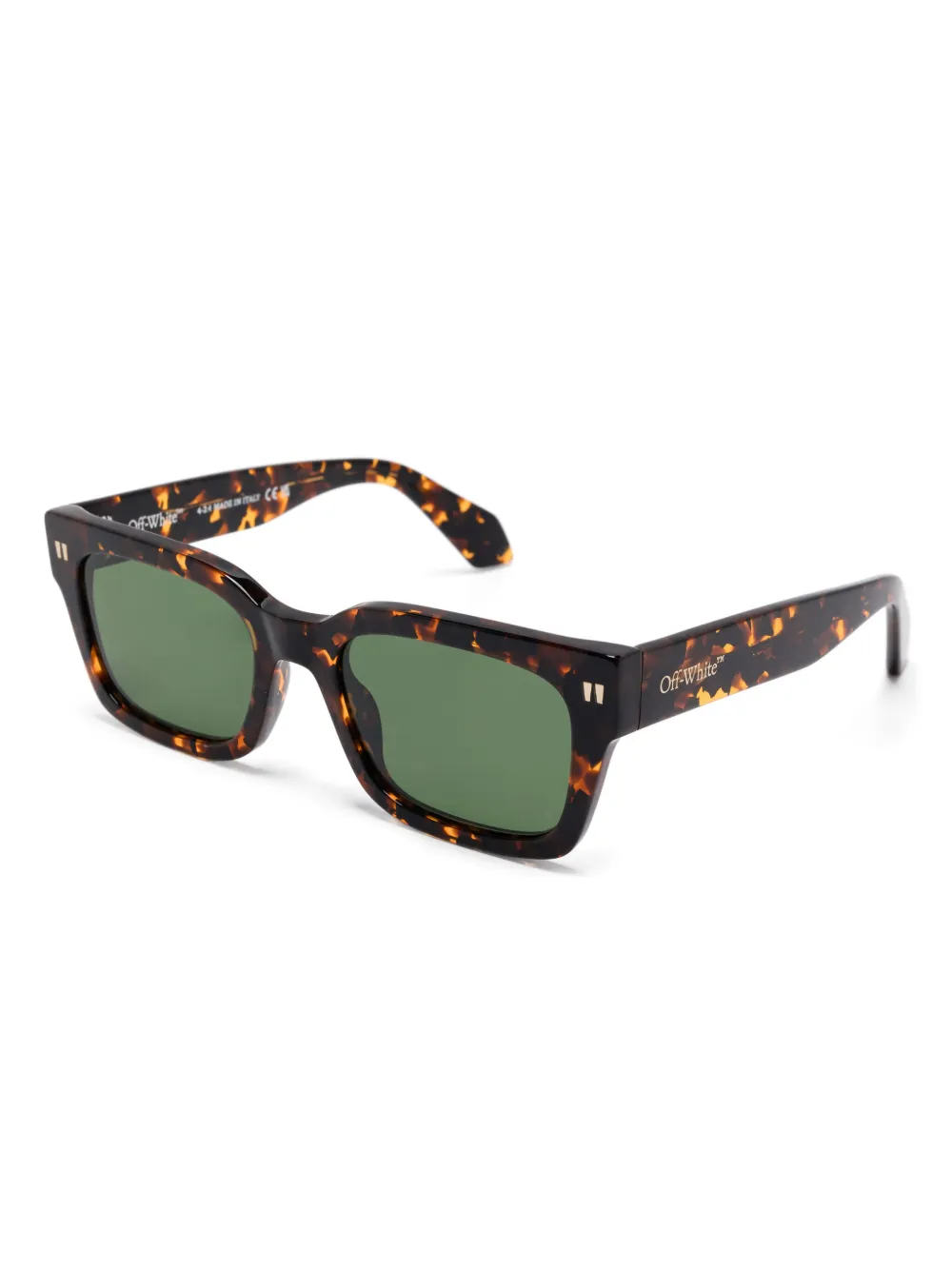 Off-White Eyewear Midland zonnebril - Bruin