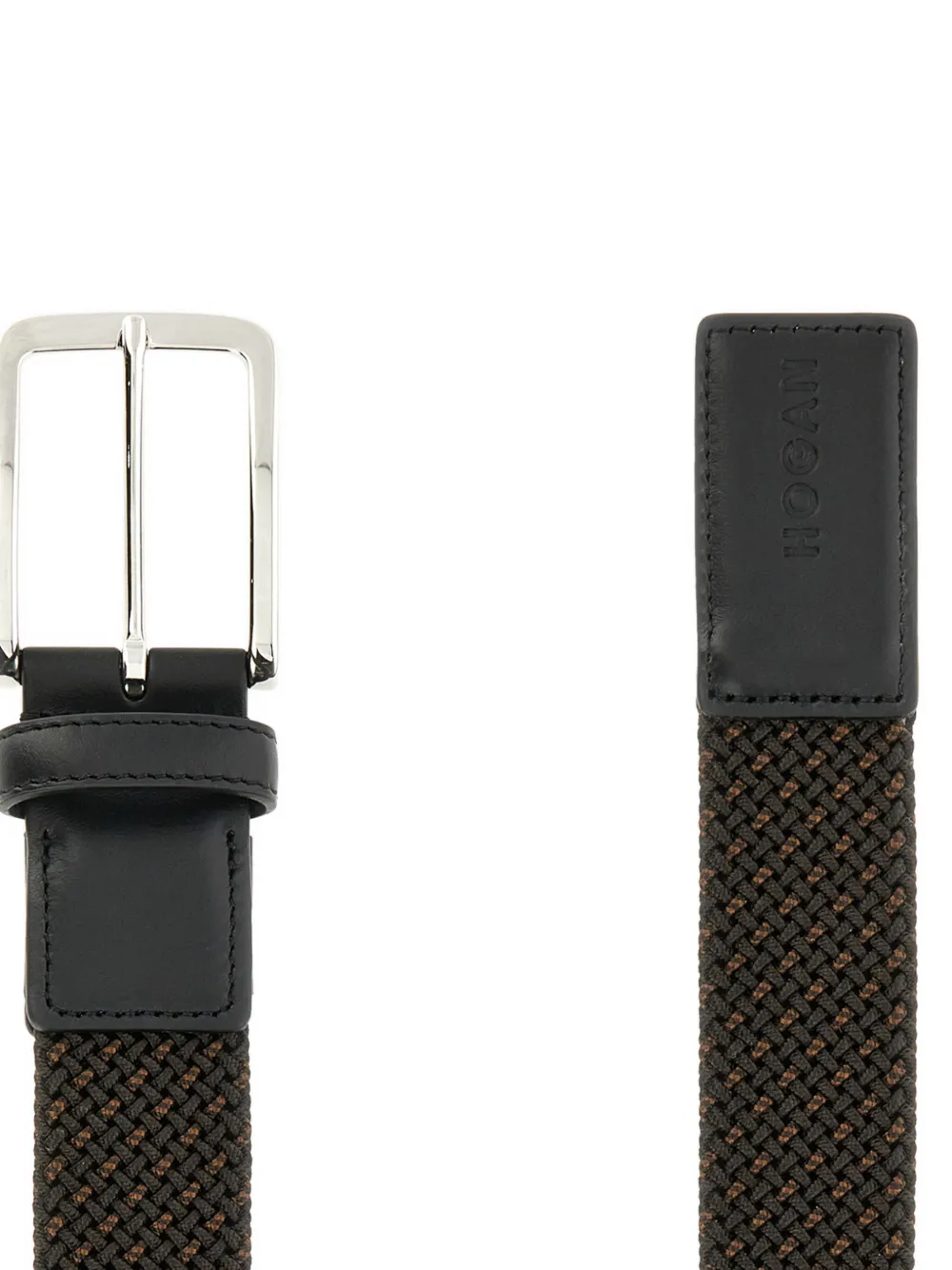 Hogan woven belt - Bruin