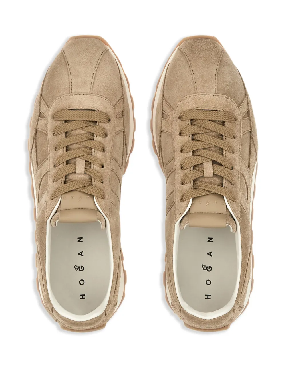 Hogan 86er suède sneakers Bruin