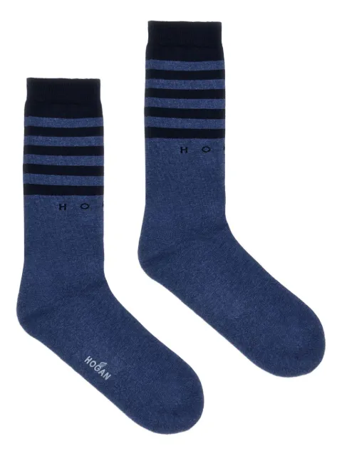 Hogan striped socks