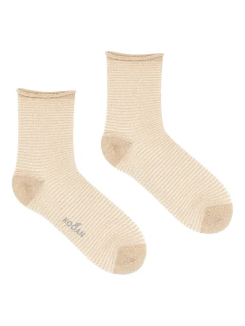Hogan ribbed ankle socks