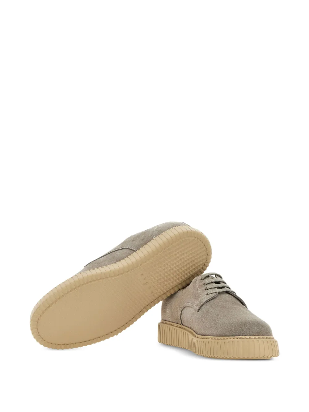 Hogan Leren derby schoenen Bruin