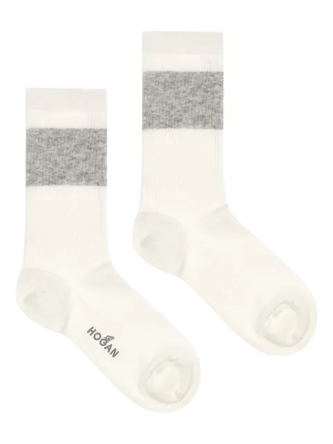 Hogan striped socks