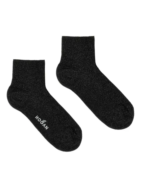 Hogan speckled-knit ankle socks