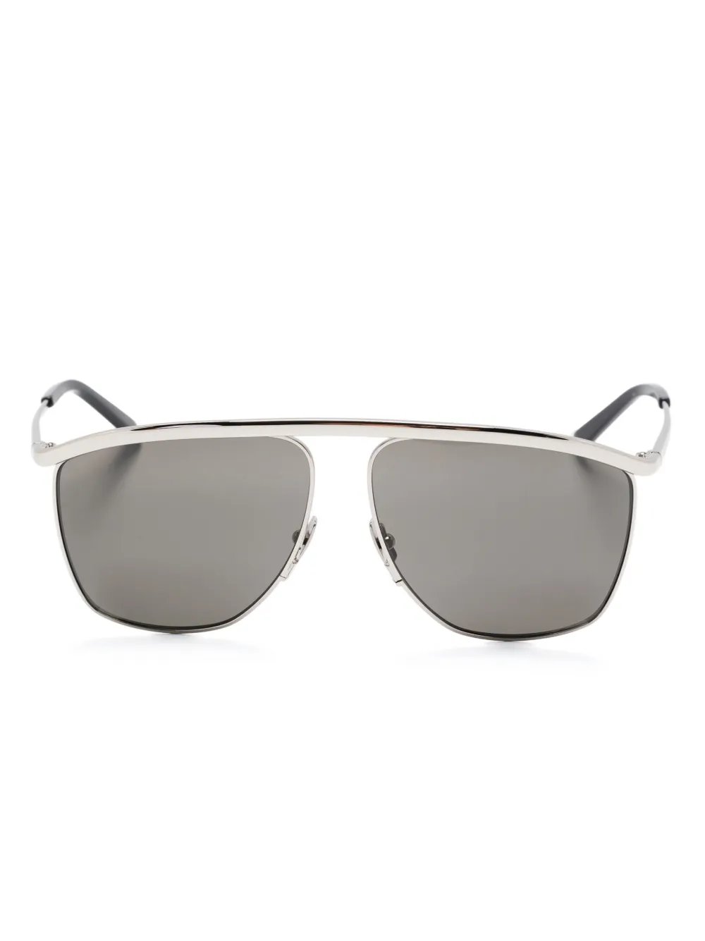 Saint Laurent Eyewear Victoire zonnebril Zilver