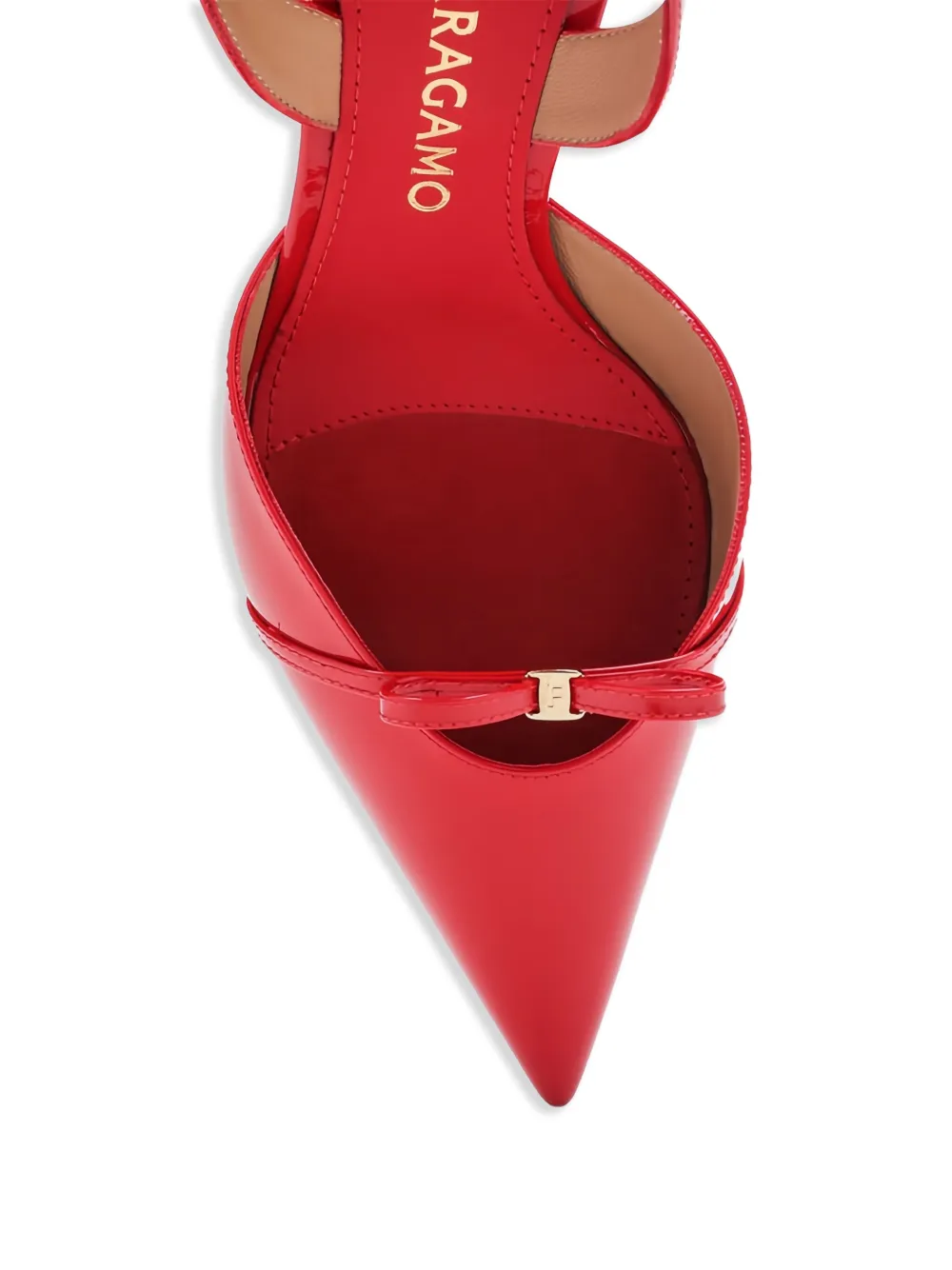 Ferragamo 70mm Gylla pumps Red