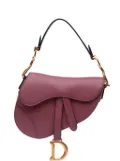 Christian Dior Pre-Owned 2020 Mini Goatskin Saddle Bag satchel - Pink