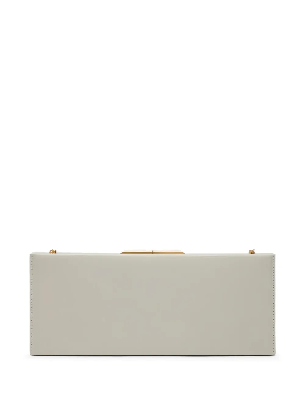 Saint Laurent Leren schoudertas Beige