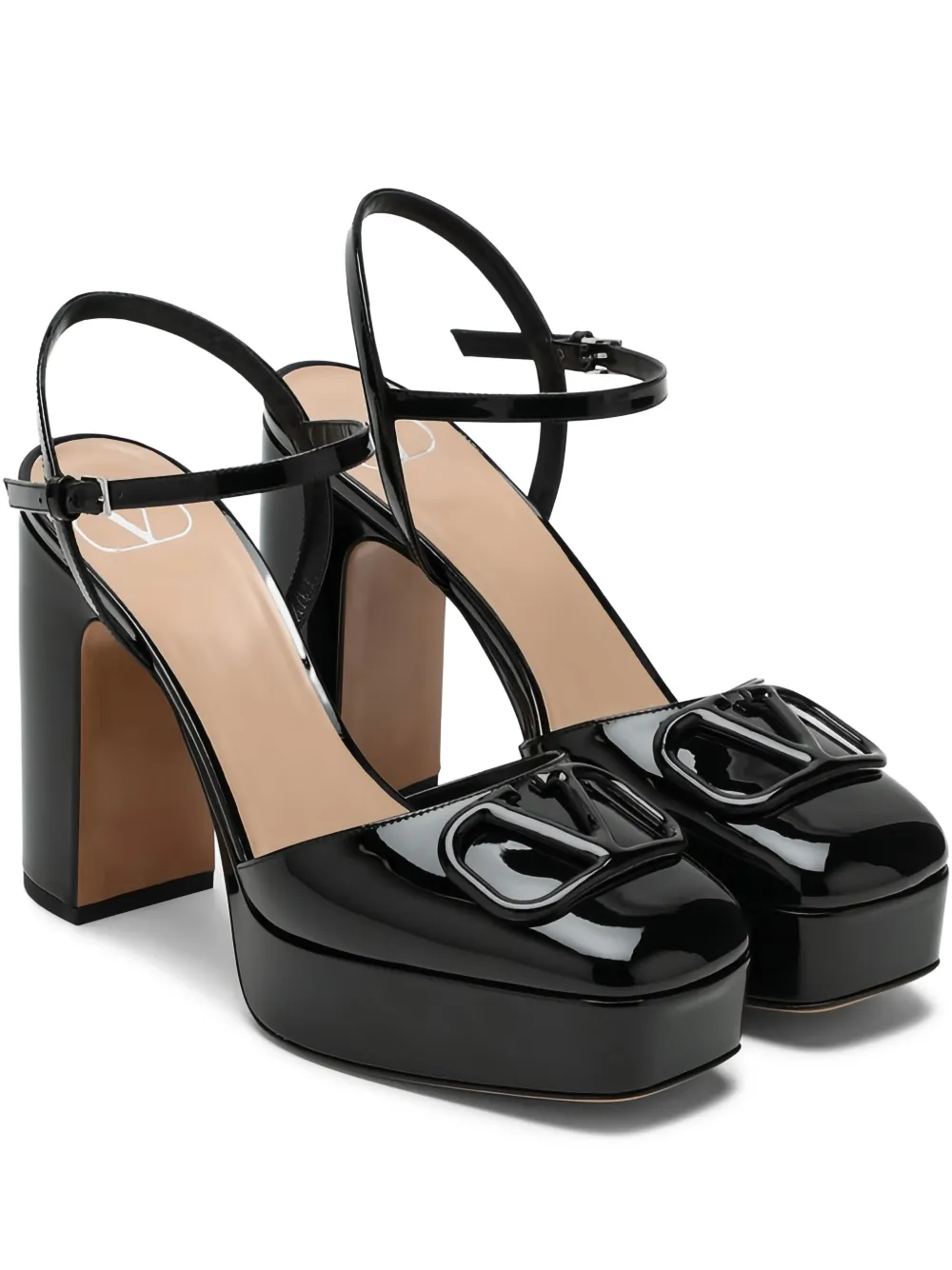 Valentino Garavani 115mm leather pumps Black
