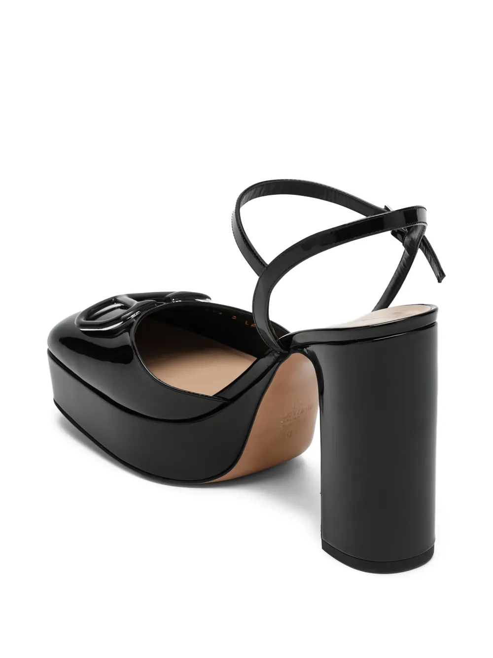 Valentino Garavani Jil leren pumps - Zwart
