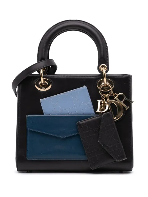 Christian Dior Pre-Owned sac à bandoulière Lady Dior médium (2014)