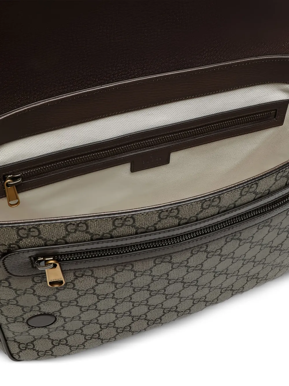 Gucci Ophidia GG messengertas met monogram Beige
