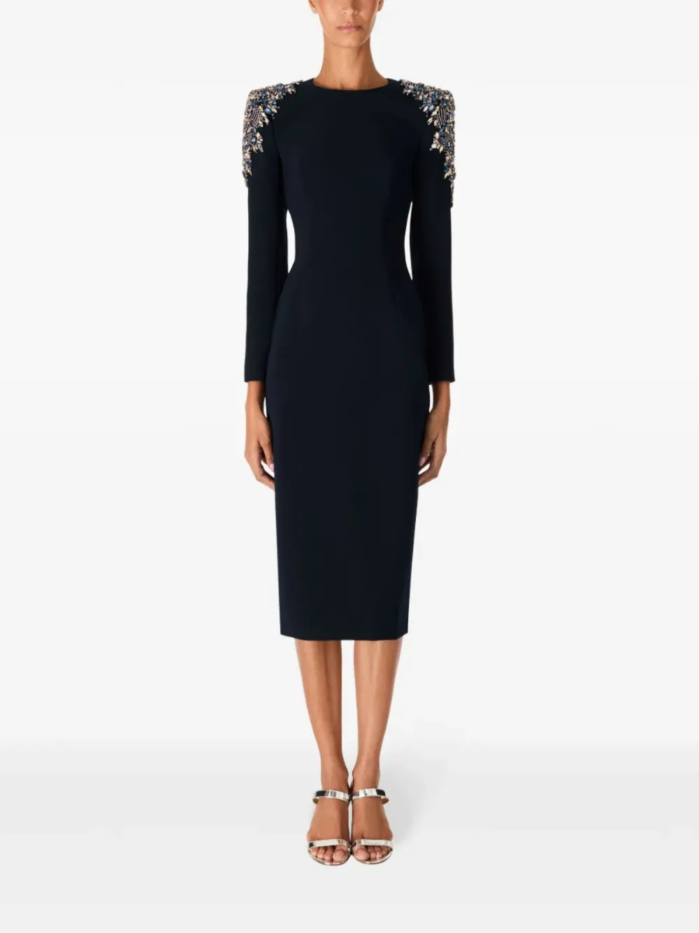 Jenny Packham Isla Dress In Blue