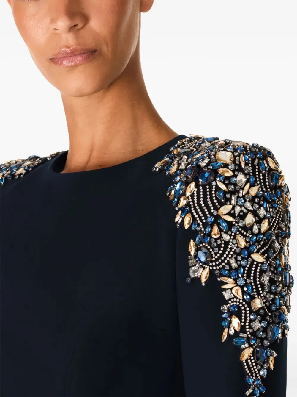 Jenny Packham Isla Dress In Blue