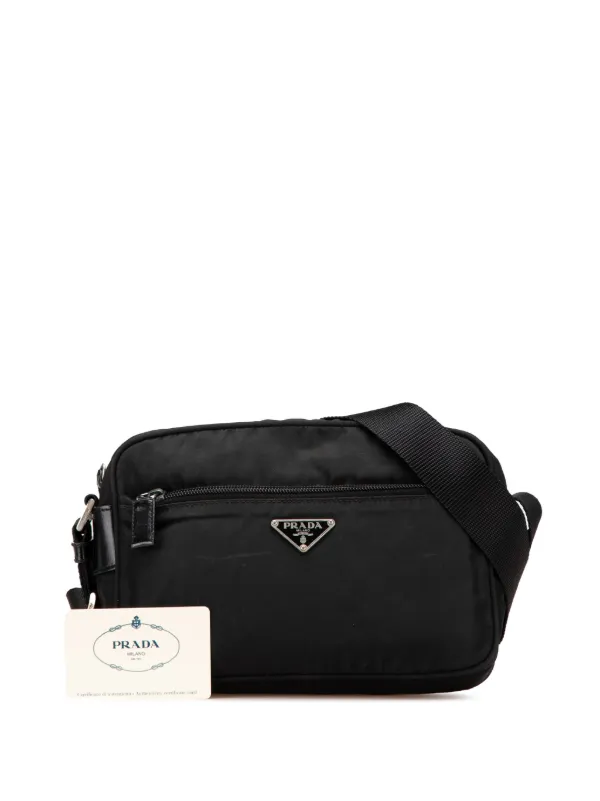 2024-25 秋冬新作  Prada Pre-Owned ショルダー カメラバッグ テスート 2013-2024 バッグ