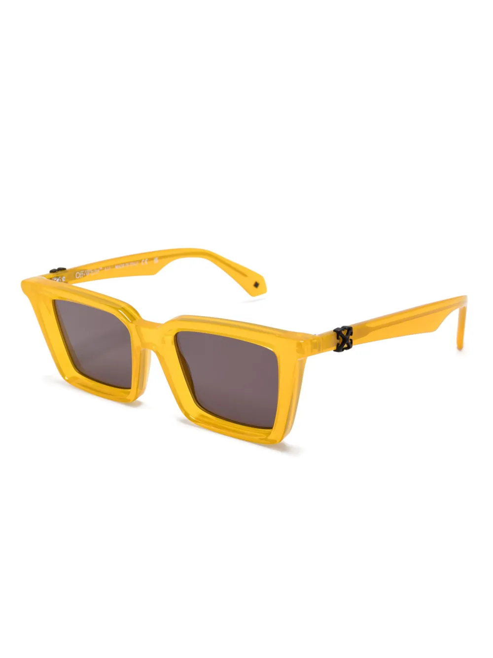 Off-White Eyewear Dalton zonnebril - Geel