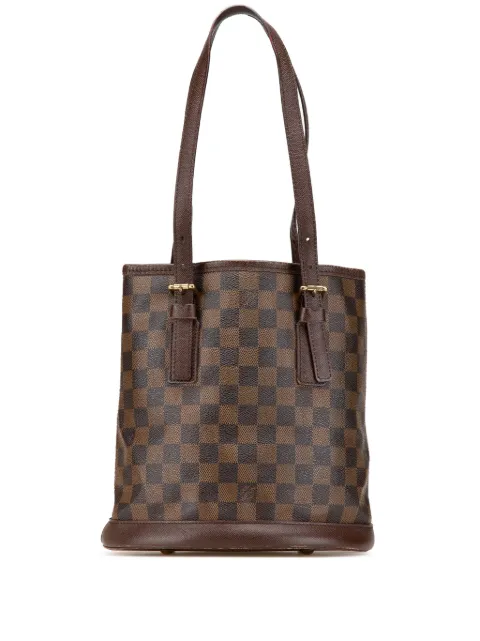 Louis Vuitton Pre-Owned 2000 Damier Ebene Marais bucket bag